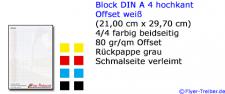 Block DIN A 4 10-seitig