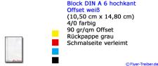 Block DIN A 6 25-seitig