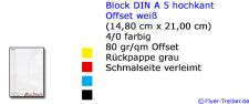 Block DIN A 5 25-seitig