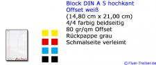 Block DIN A 5 50-seitig
