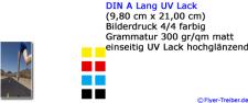 Postkarte DIN A Lang 4/4 farbig