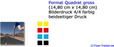 Broschüre Quadrat groß 12-seitig