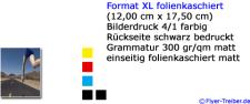 Postkarte XL Format 4/1 farbig