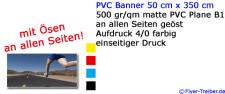 PVC Banner 50 cm x 350 cm