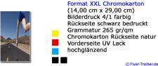 Postkarte XXL Format 4/1 farbig