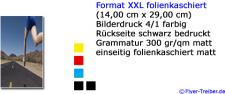 Postkarte XXL Format 4/1 farbig