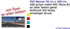 PVC Banner 50 cm x 400 cm