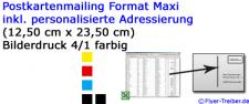Maxi Format einseitig folienkaschiert matt mit direktem