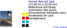 Postkarte Maxi Format 4/4 farbig