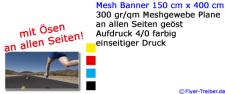 Mesh Banner 150 cm x 400 cm