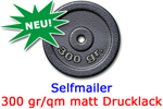 Selfmailer 300g Drucklack