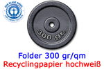 Folder 300g Recyclingpapier
