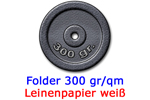 Folder Leinenpapier 300 gr/qm