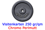 Vistenkarten Chromo Perlmutt 250gr
